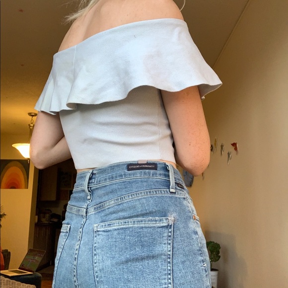 Aritzia off the shoulder top - Picture 3 of 3